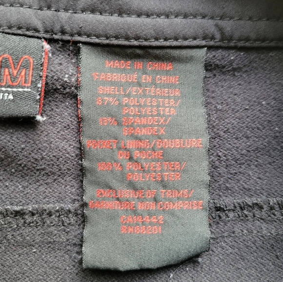 Asham, Men's Black Curling Performance Wear Pant - Picture 8 of 12